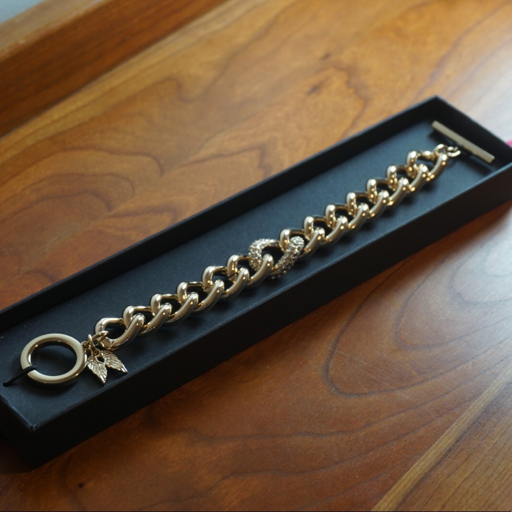 Victoria Secret Gold Chain Bracelet